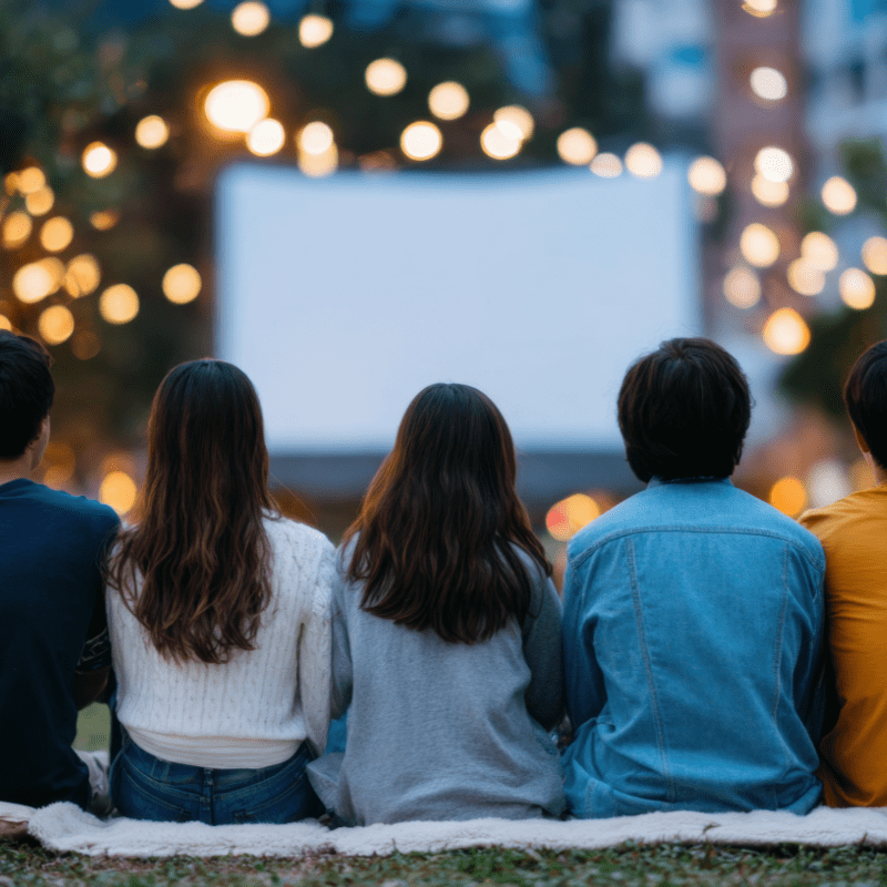 Movie Night Projector Bundle-Lights, Camera, RAFFLE!
