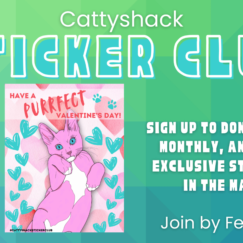 Cattyshack Sticker Club