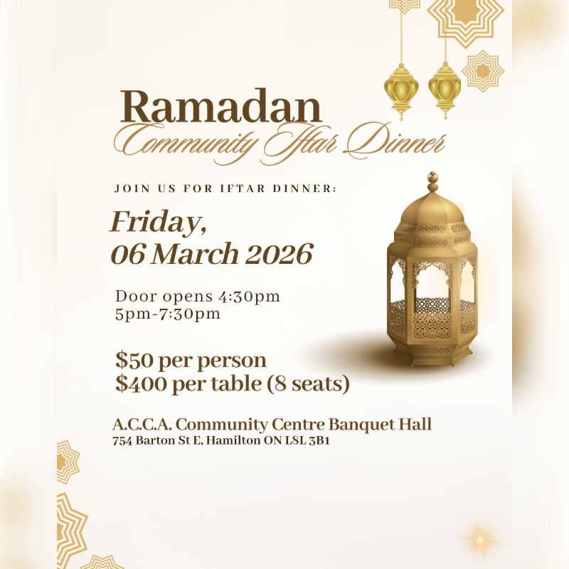Community Iftar Dinner
