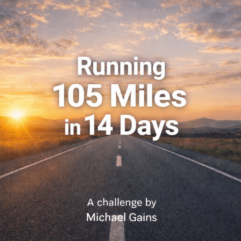 Running 105 Miles in 14 Days to Support the Larry Gains Memorial by Michael Gains