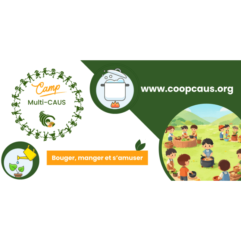 Camp de jour 2026 chez Multi-CAUS