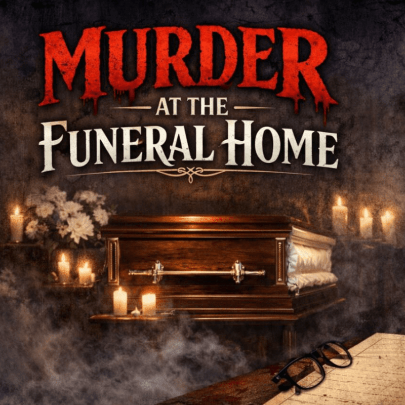 Murder at the Funeral Home Mystery Dinner - Cast Pre Reserve