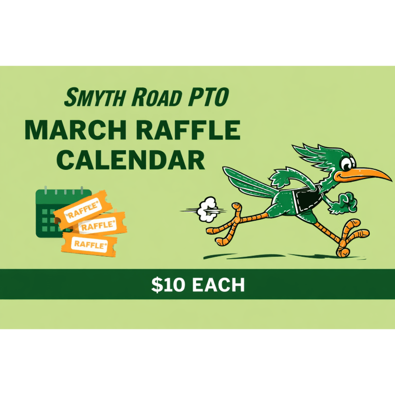 Pto Day Raffle Smyth Road School PTO Raffle Calendar 2026