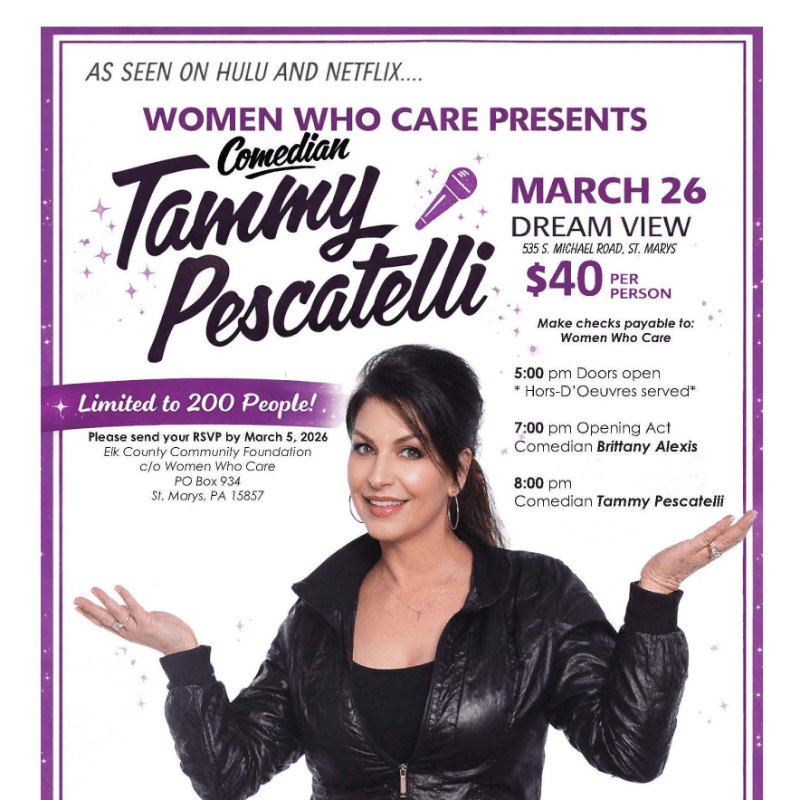 Women Who Care Presents Tammy Pascatelli