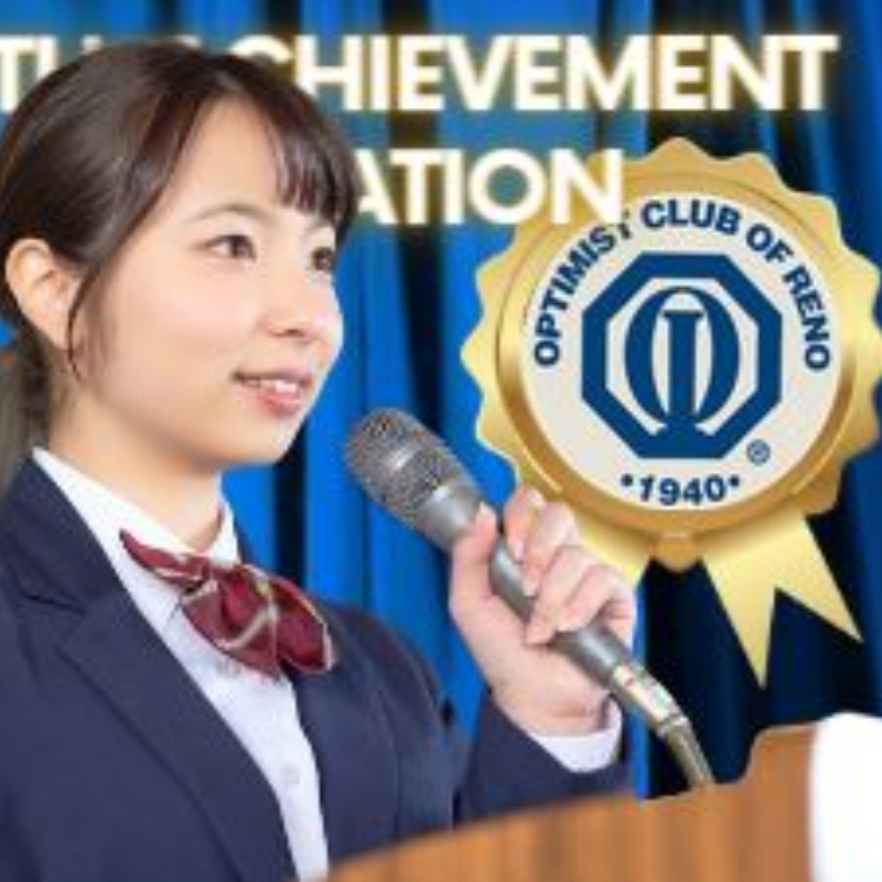Optimist Club of Reno 2026 Oratorical Contest & Youth Achievement Celebration
