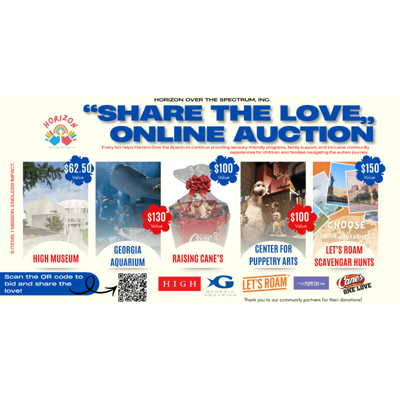 Horizon Over the Spectrum's “Share the Love” Online Auction