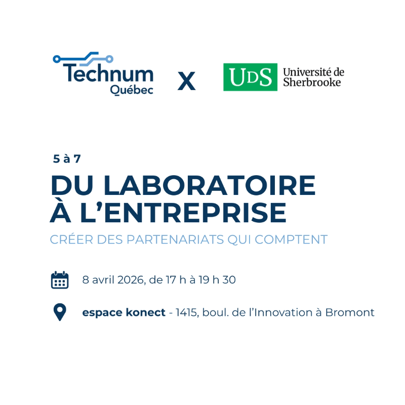 5 à 7 - Du laboratoire à l’entreprise
