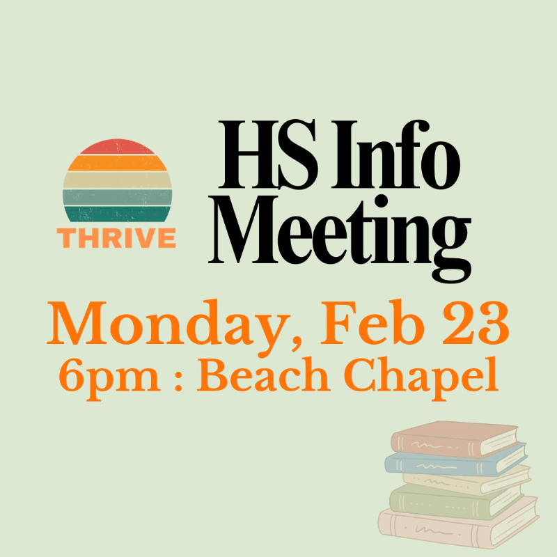 HS Info Meeting (2/23)