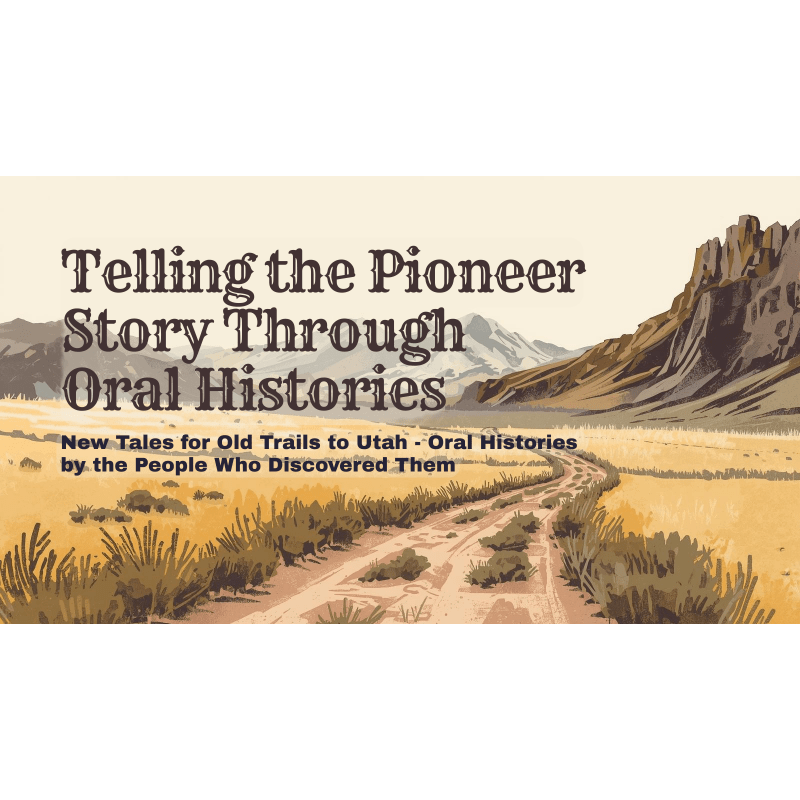 Please Join us for A Free Public Program - "New Tales for Old Trails"
