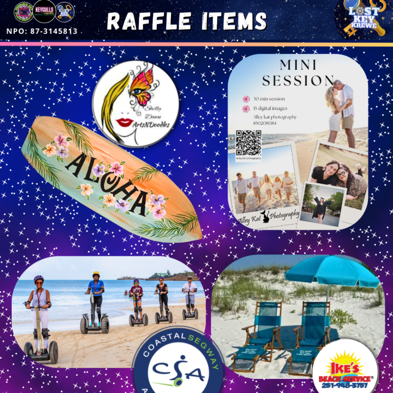 LOST KEY KREWE -  Raffle