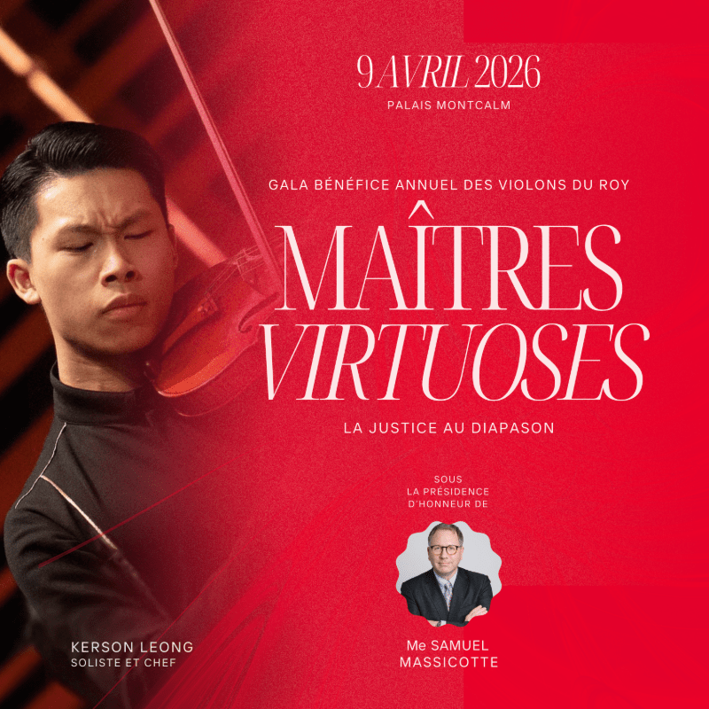 Maîtres virtuoses, la justice au diapason