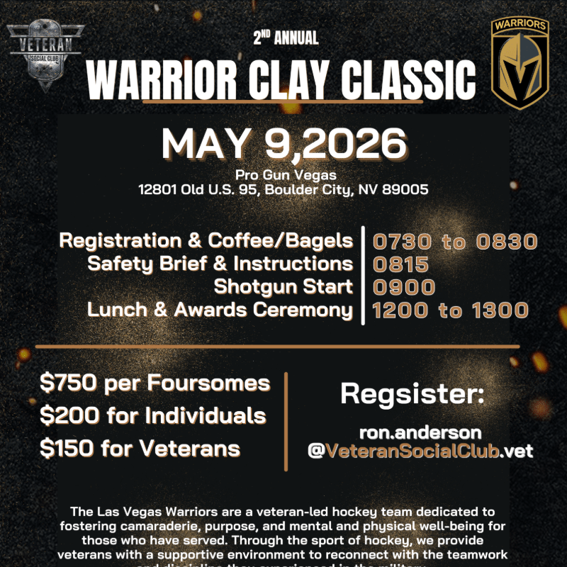 Warrior Clay Classic - 2nd Annual