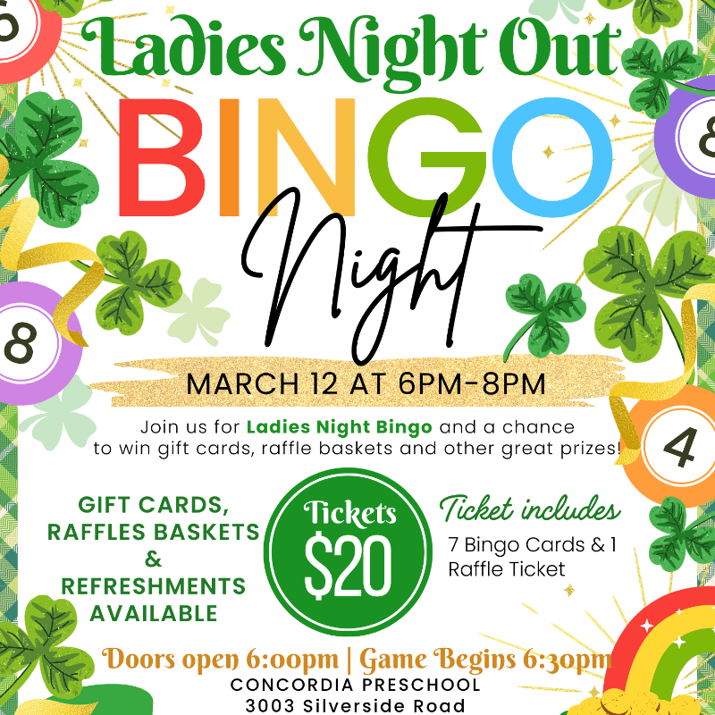 Ladies Night Out Bingo 2026