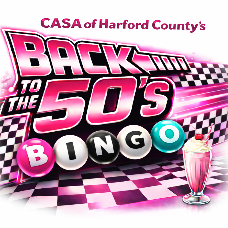CASA Back to the 50's Cash Bingo Tickets