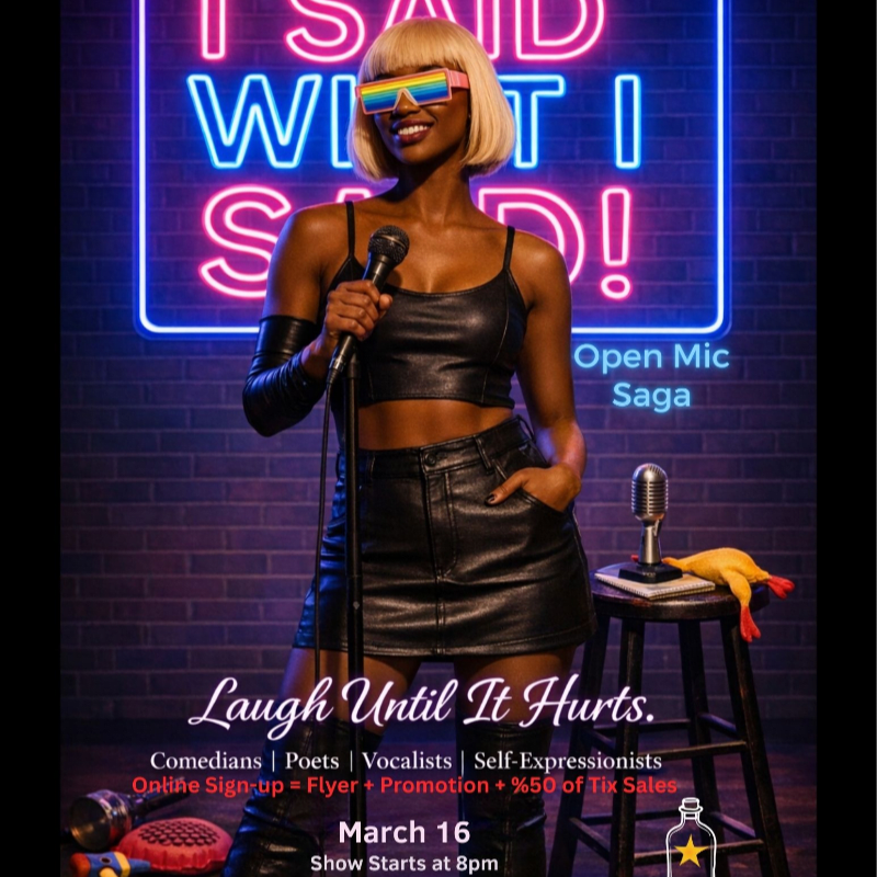 "I Said What I Said!" Open Mic Saga - Laugh Until It Hurts