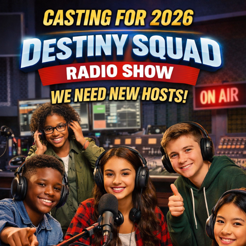 🎙️ CASTING CALL – DESTINY SQUAD RADIO SHOW 2026 🎥