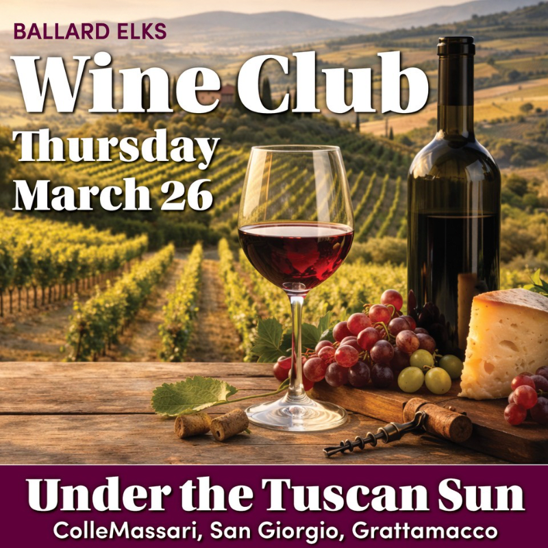 Wine Club Tuscan - March 26