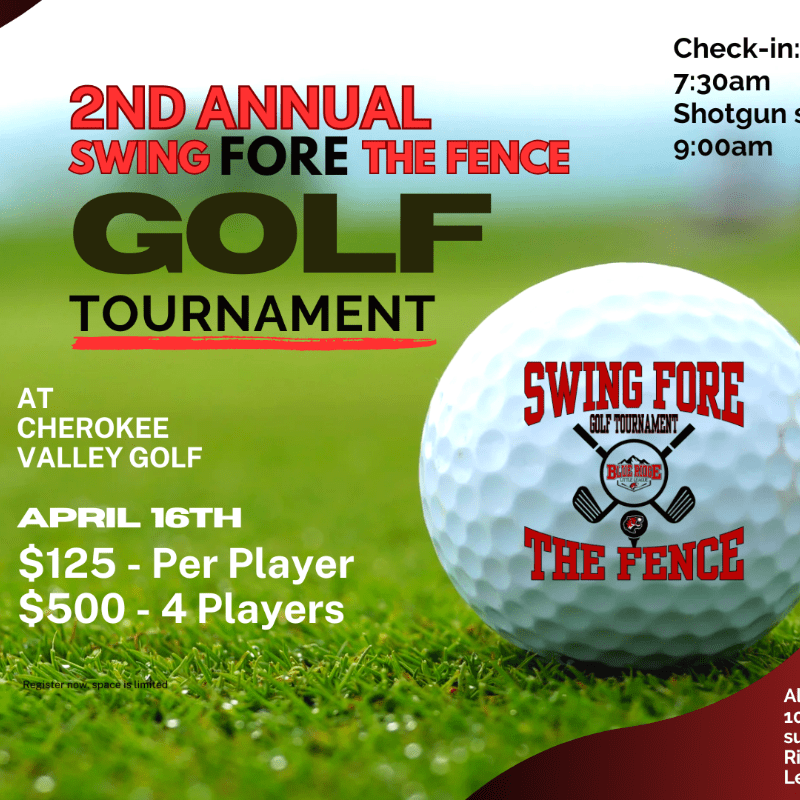 2nd Annual Swing Fore The Fence Golf Tournament 2026