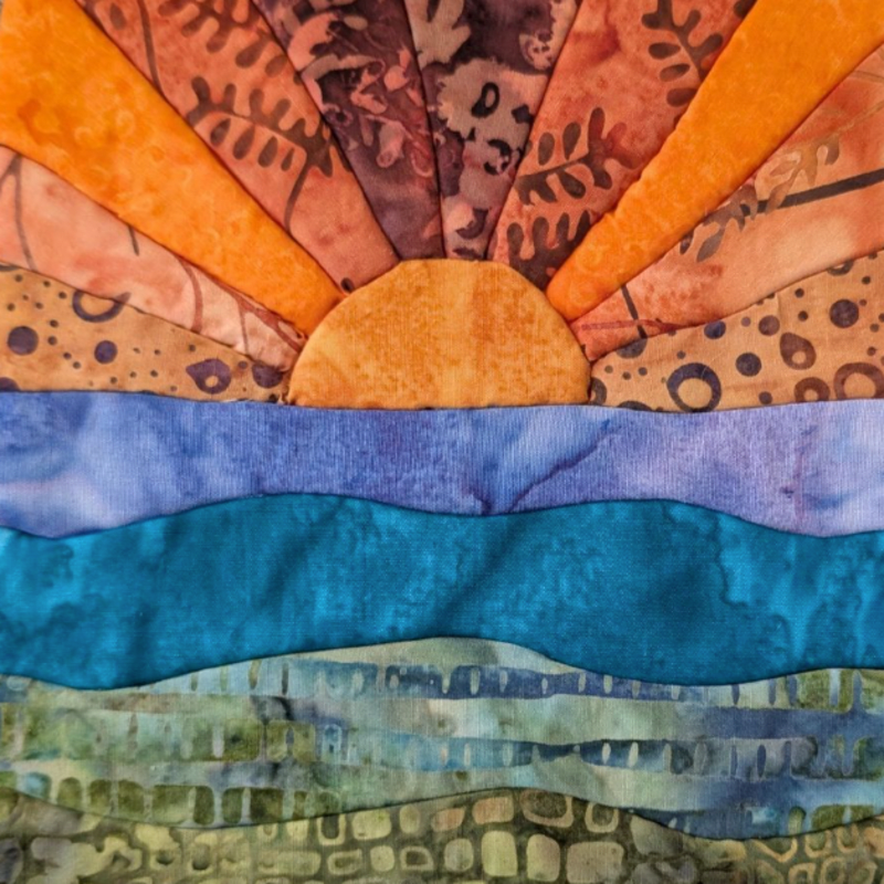 Kinusaiga: Fabric Collage