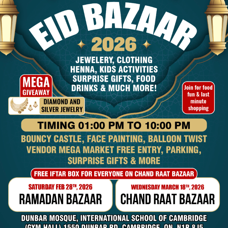 The Grand Eid Bazaar 2026 Ramadan Bazaar