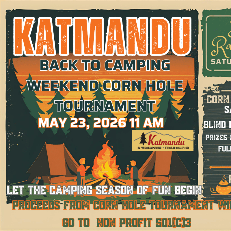 Back to Camping Weekend Corn Hole Tournament