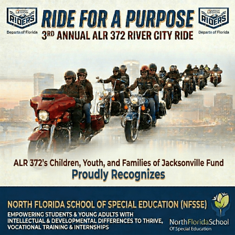 Ride For a Purpose: 3rd Annual ALR 372 River City Ride (Poker Run)
