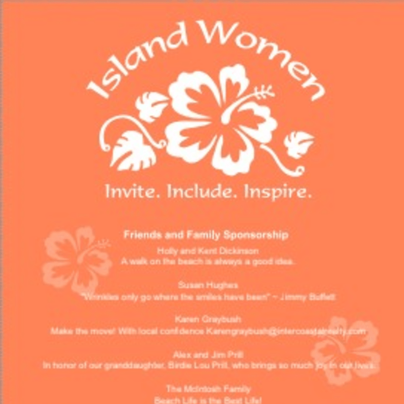 2027 Island Women Reusable Bag - Friends and Family