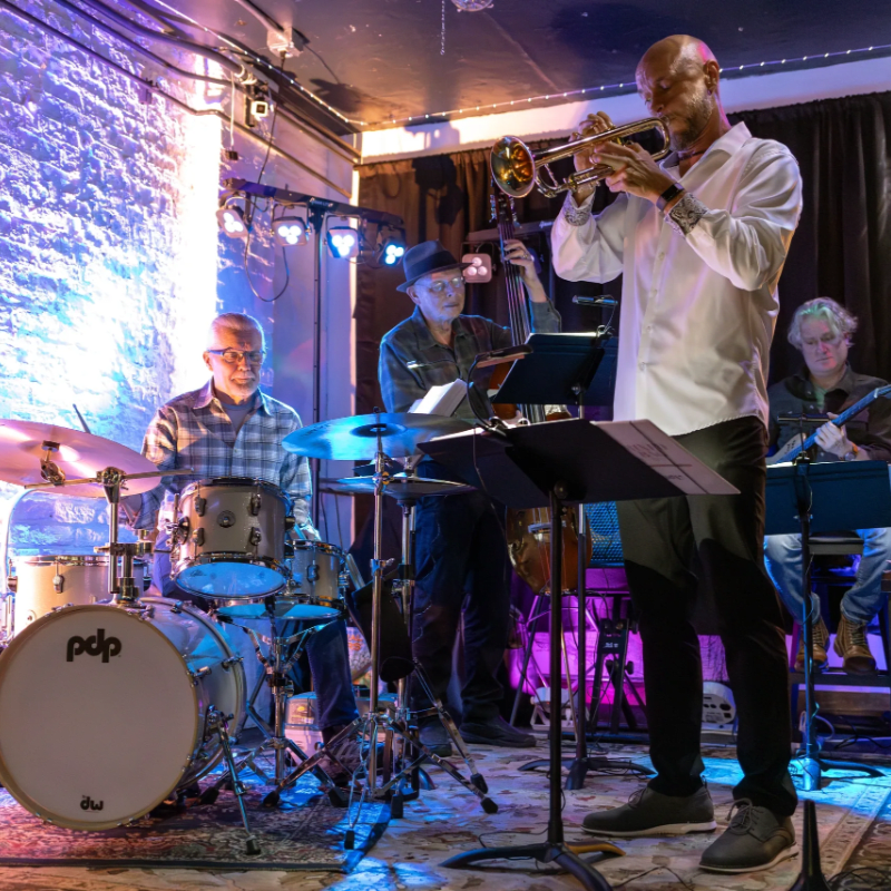 Wine and Jazz nights in the Radio Room