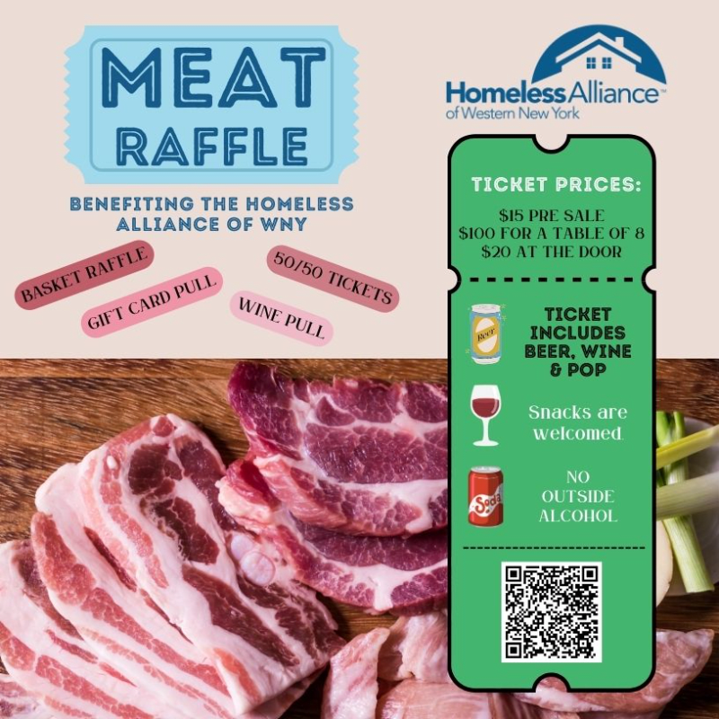 Meat Hamper Raffle Meat Raffle Benefiting the Homeless Alliance of WNY