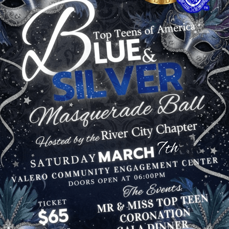 Top Teens Blue & Silver Ball Raffle 2026