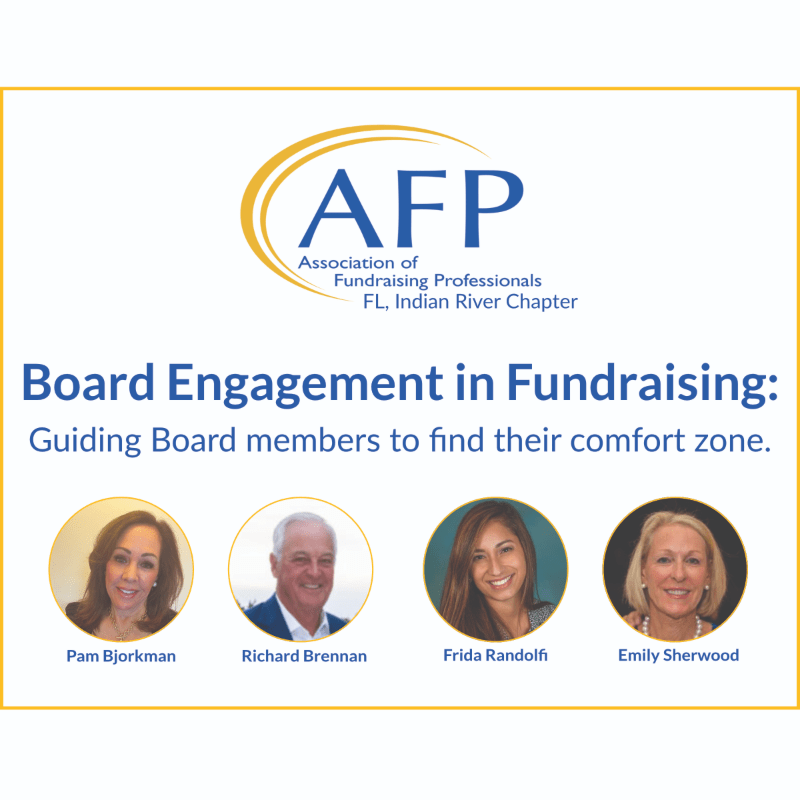 Board Engagement in Fundraising: Guiding Board members to find their comfort zone.
