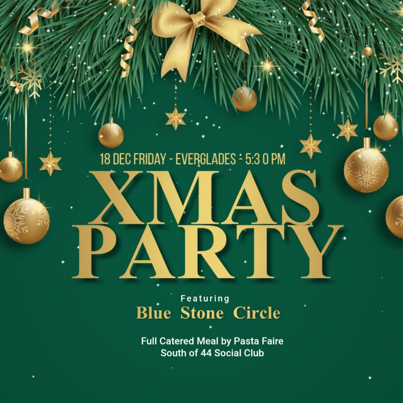 Christmas Gala 12/18/26 at Everglades - Catered with Blue Stone Circle