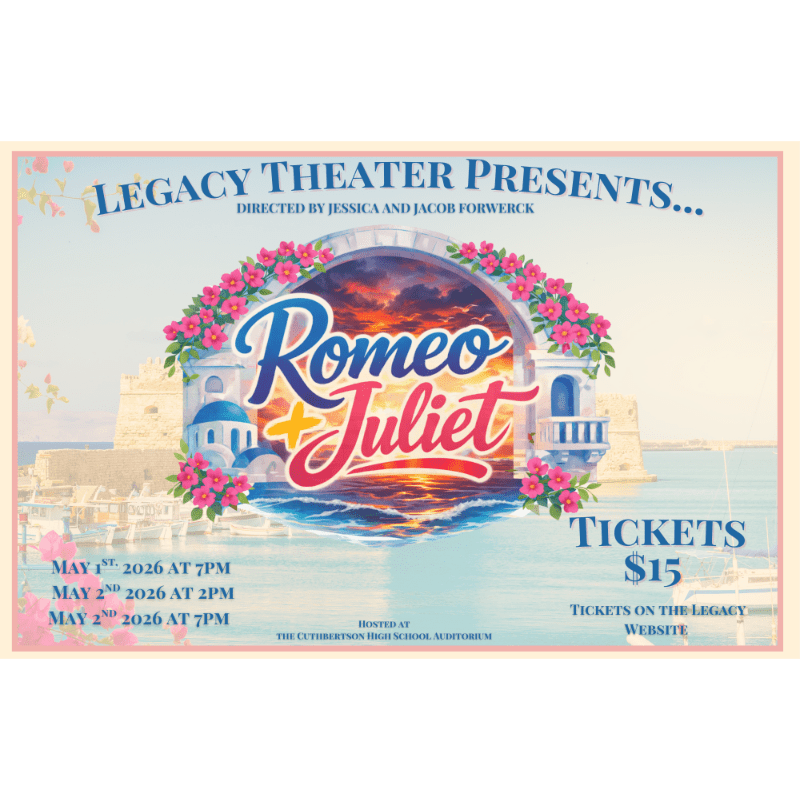 Legacy Theater Presents: Romeo + Juliet