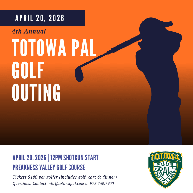 4th Annual Totowa PAL Golf Outing