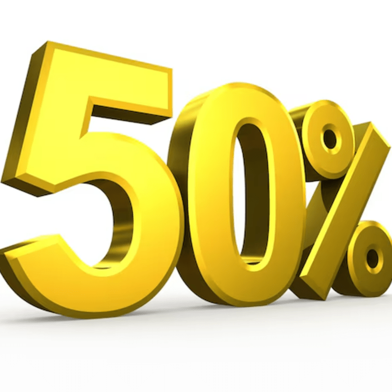 50% Scholarship Award