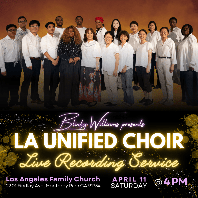 Blinky Williams Presents LA Unified Choir Concert
