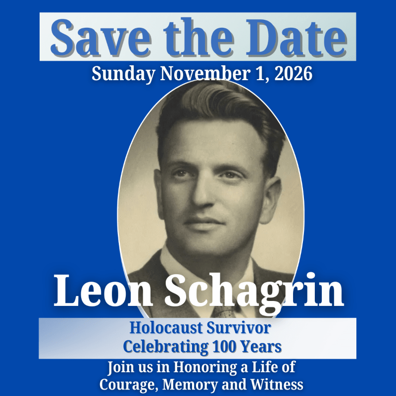 Leon Schagrin's 100th birthday celebration & scholarship fund