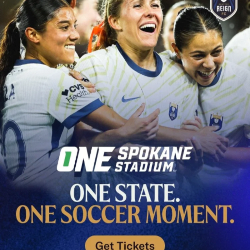 Seattle Reign FC in Spokane