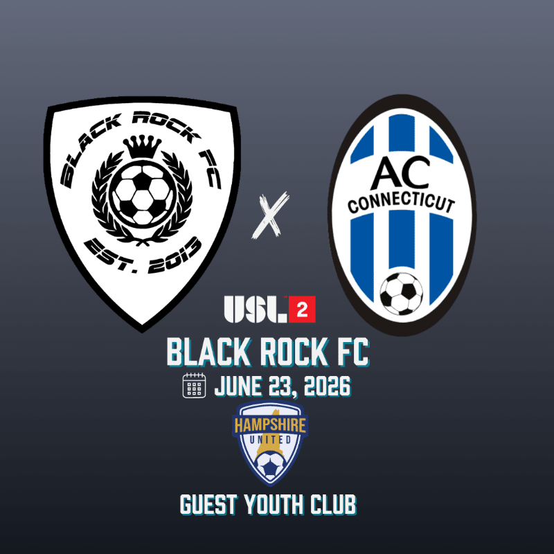 HOME GAME Black Rock FC vs AC Connecticut