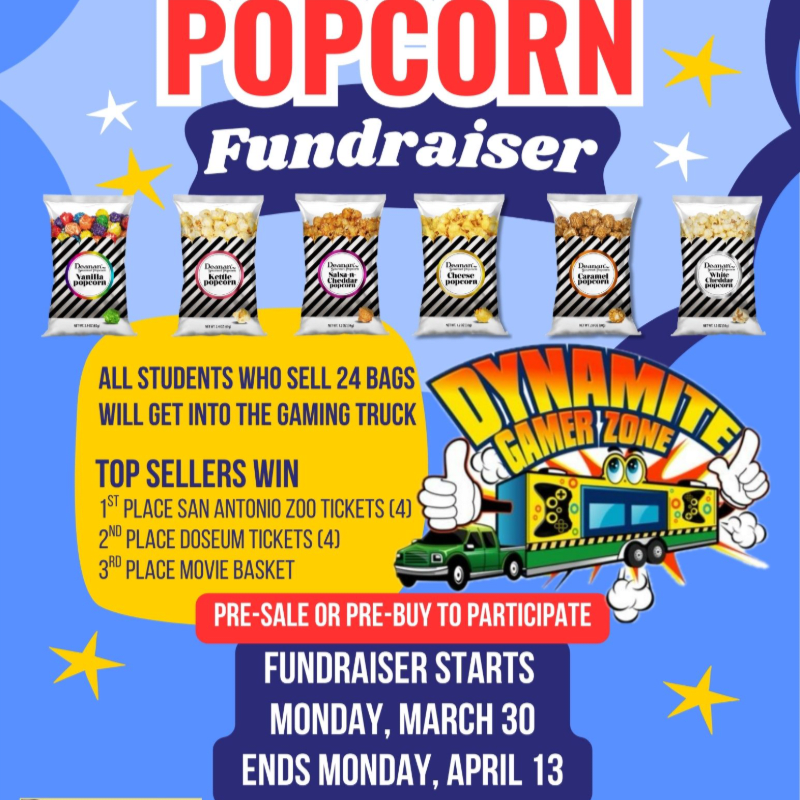 Salado PTA Deanan Popcorn Fundraiser