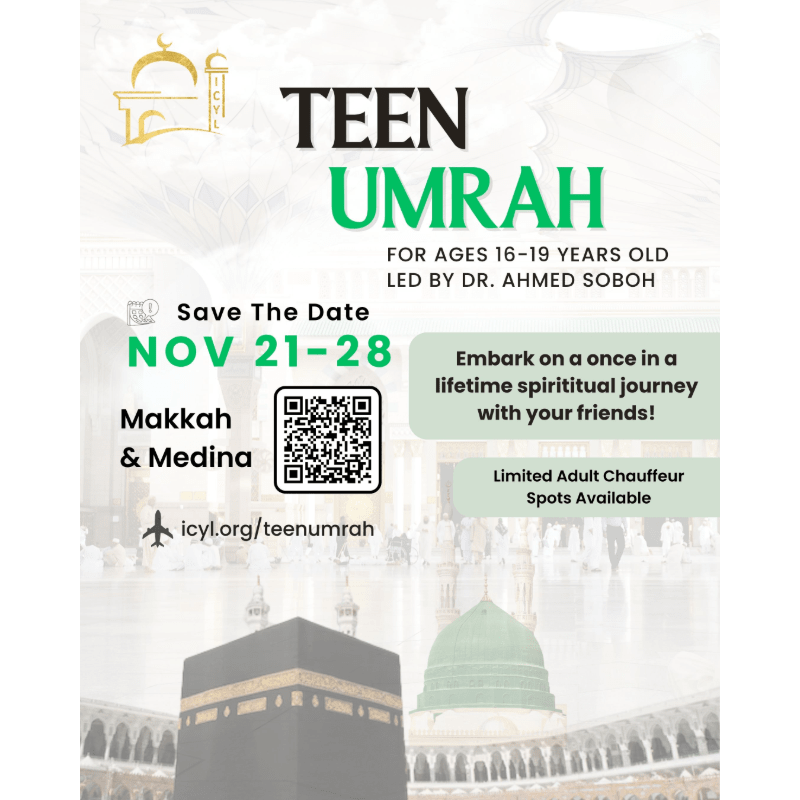 Pre-Sale Teen Umrah (High School 16 - 19)