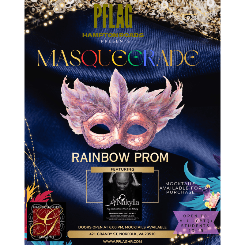 MasQUEERade Rainbow Prom