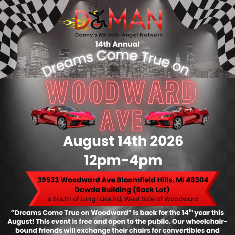 14th Annual Dreams Come True on Woodward Ave