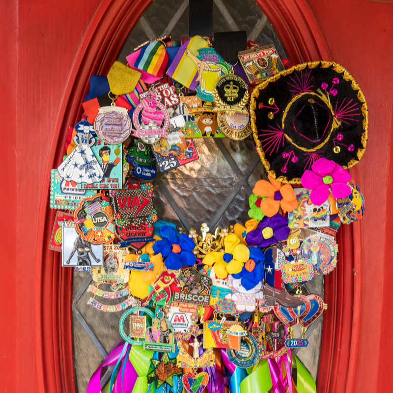 Fiesta Medal Wreath Raffle