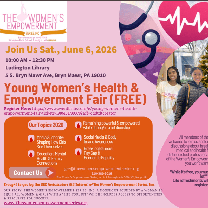 Sponsorship for GEZ:Young Women’s Health & Empowerment Conference