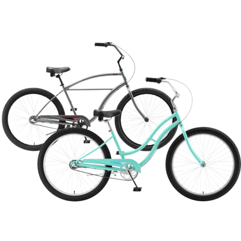 Win a Pair of Sun Beach Cruiser Bikes - $1400 Value!