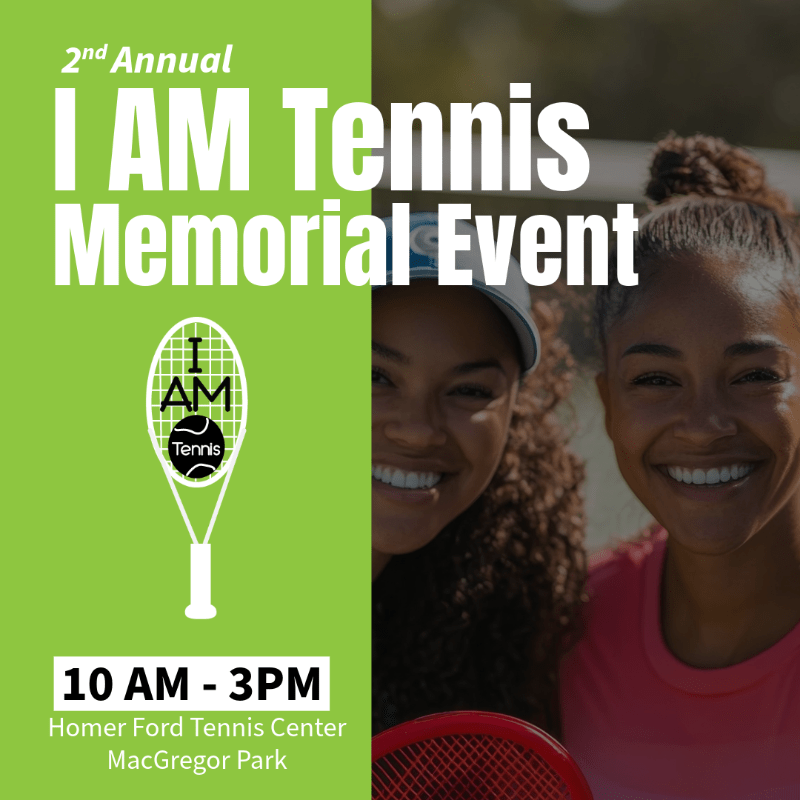 2nd Annual I AM Tennis Memorial Event