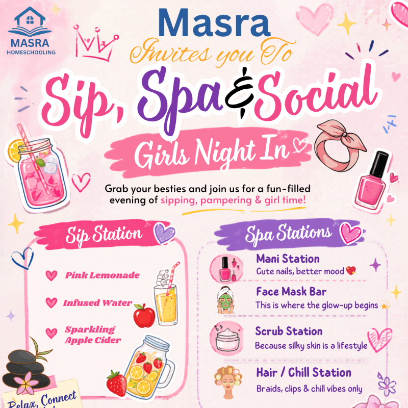Sip, Spa & Social!