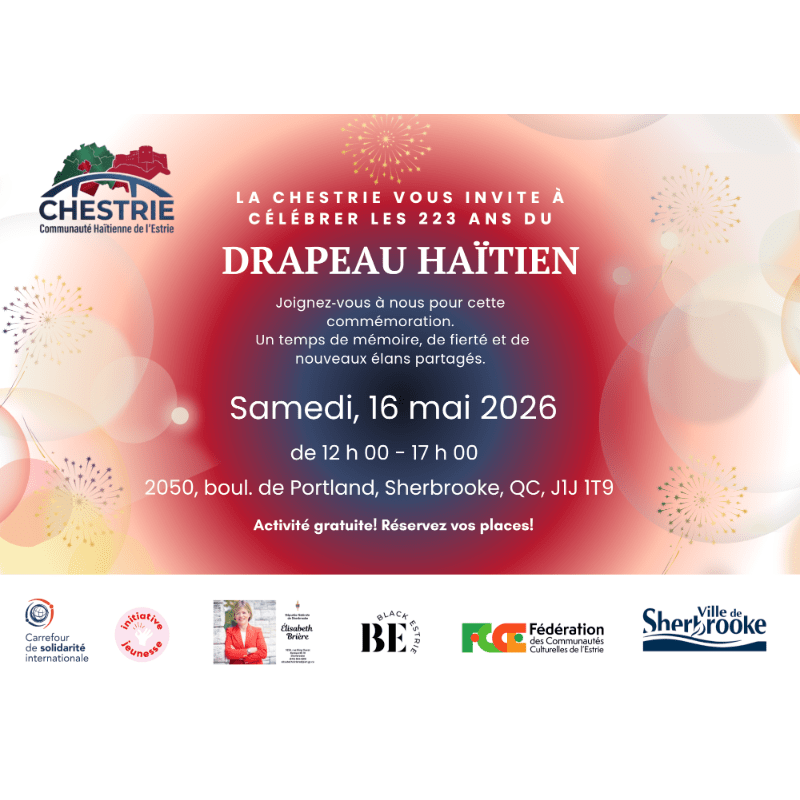 Célébration du drapeau haïtien