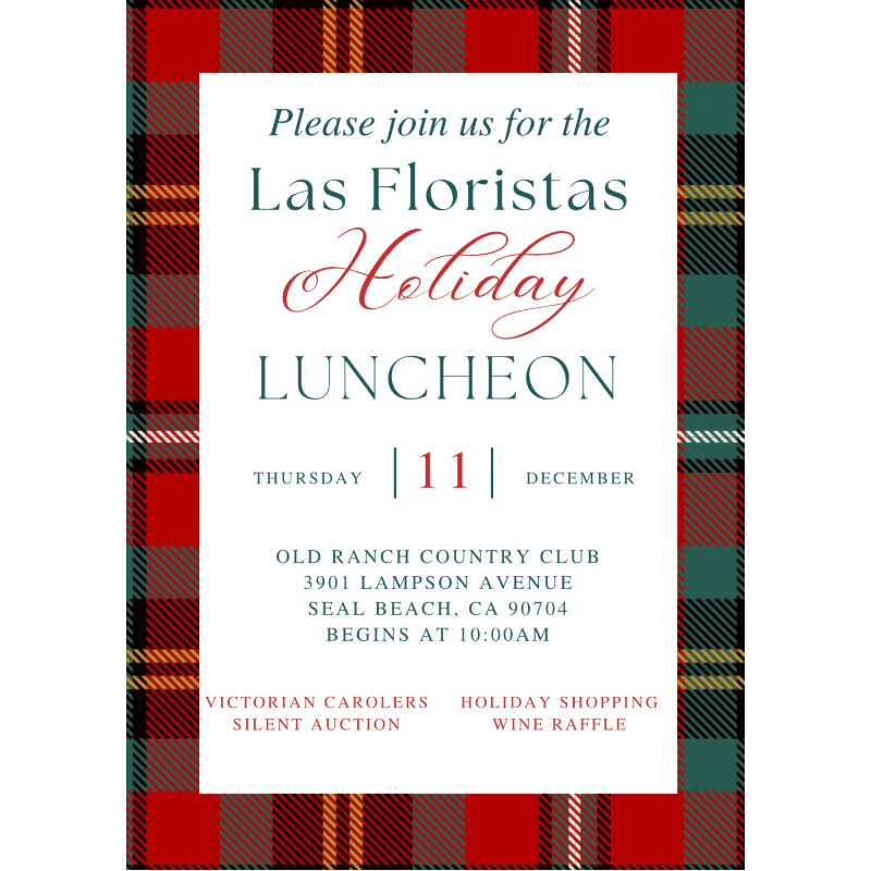 Holiday luncheon